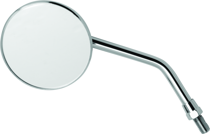 BikeMaster 3in Adjustable Round Mirror 10mm - Each - Chrome 600802