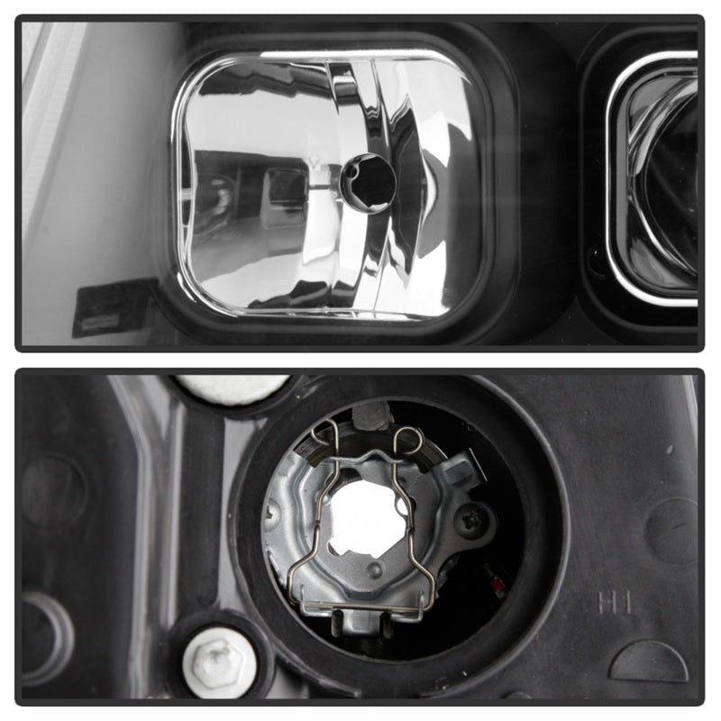 Spyder Chevy Suburban 1500/2500 07-14 Tahoe 07-14 LED Headlights Black PRO-YD-CSUB07V2PL-BK 5087515