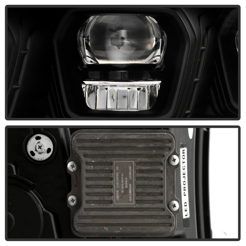SPYDER 13-18 Dodge RAM 1500 / 13-19 RAM 2500/3500 Projector Headlights 5088673