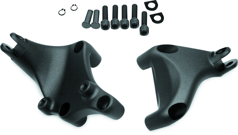 Bikers Choice Blk Passenger Foot Peg Mount 490834