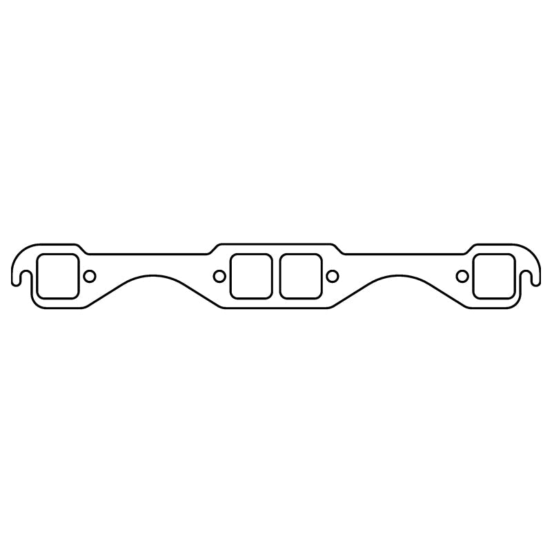 Cometic Gasket Cometic Chevy Gen1 Small Block V8 .043in Copper Exhaust Mani Gskt Set-1.550in x 1.450in Square Ports C15189C