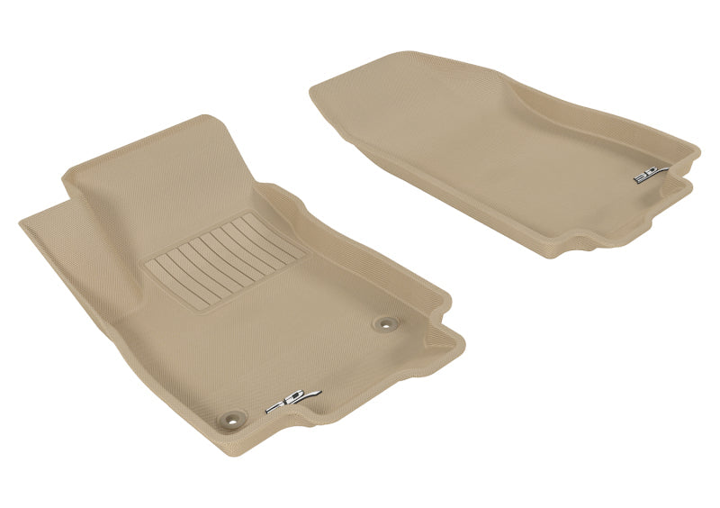 3D MAXpider 2013-2020 Buick/Chevrolet Encore/Trax Kagu 1st Row Floormat - Tan L1BC01611502
