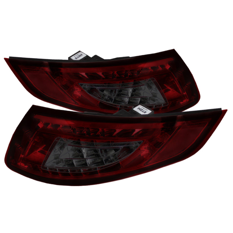 Spyder Porsche 997 05-08 LED Tail Lights Red Smoke ALT-YD-P99705-LED-RS 5037992