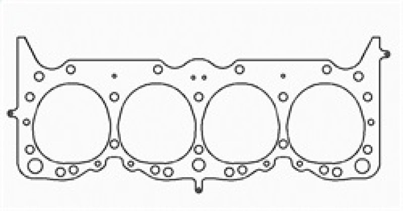 Cometic Gasket Cometic Chevrolet 348/409 W-Series Big Block V8 .045in MLS Cylinder Head Gasket - 4.437in Bore C5219-045