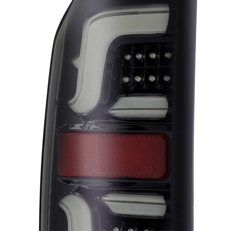 AlphaRex 14-20 Toyota Tundra PRO-Series LED Tail Lights Jet Black 672010 *Discontinued