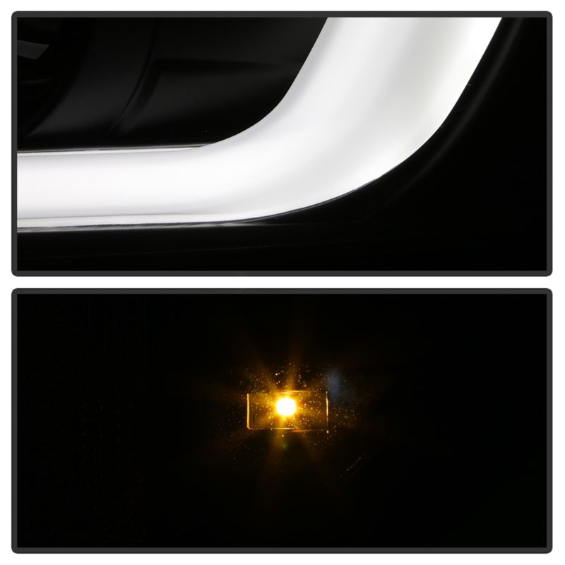 Spyder 06-13 Chevy Impala / 06-07 Chevy Monte Carlo Projector Headlights - Light Bar - Black 5086679