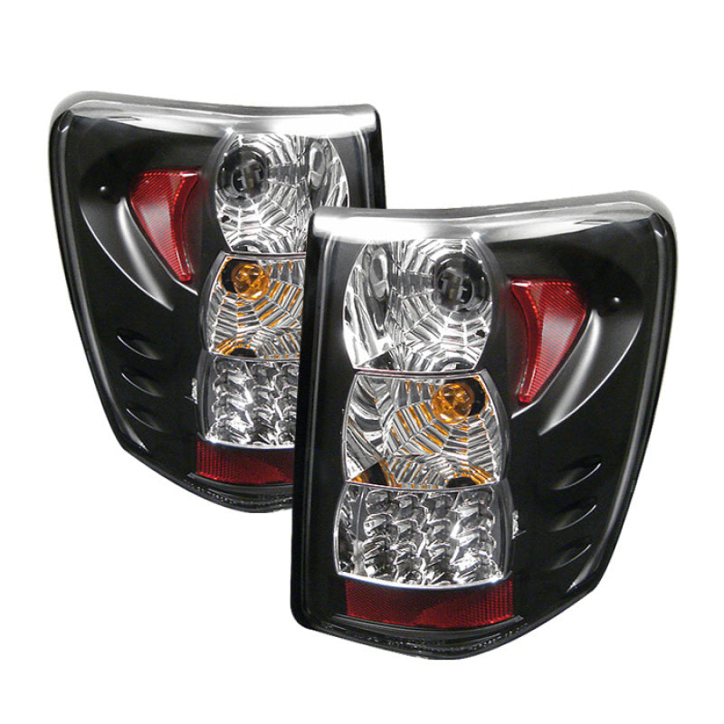 Spyder Jeep Grand Cherokee 99-04 LED Tail Lights Version 2 Black ALT-YD-JGC99-LED-BK-G2 5005663