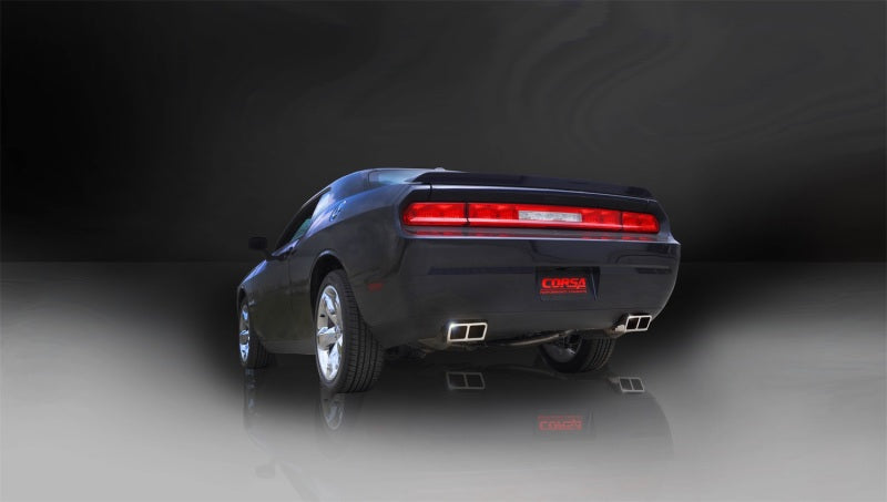 Corsa Performance 11-13 Dodge Challenger R/T 5.7L V8 Polished Xtreme Cat-Back Exhaust