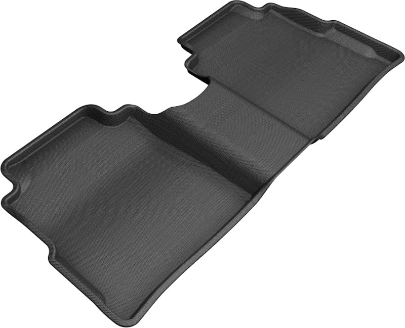 3D MAXpider 2018-2019 Nissan Kicks Kagu 2nd Row Floormats - Black L1NS11021509