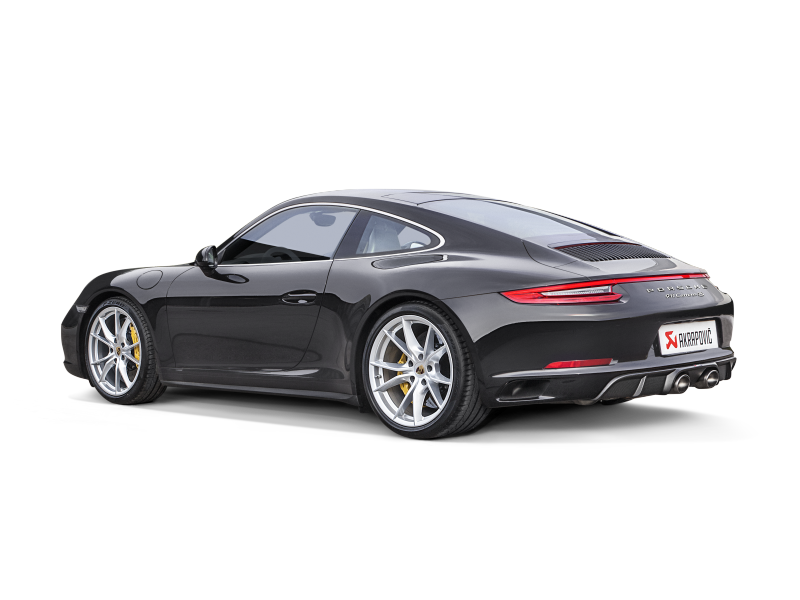 Akrapovic 16-17 Porsche 911 Carrera S/4/4S/GTS (991.2) Slip-On Line (Titanium) w/ Titanium Tips S-PO/TI/5H