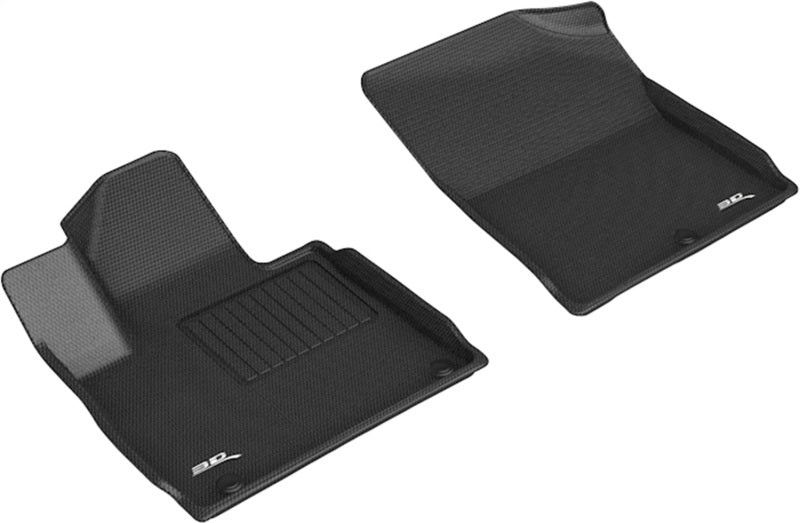 3D MAXpider 2021 Kia Sorento Kagu 1st Row Floormats - Black L1KA05811509