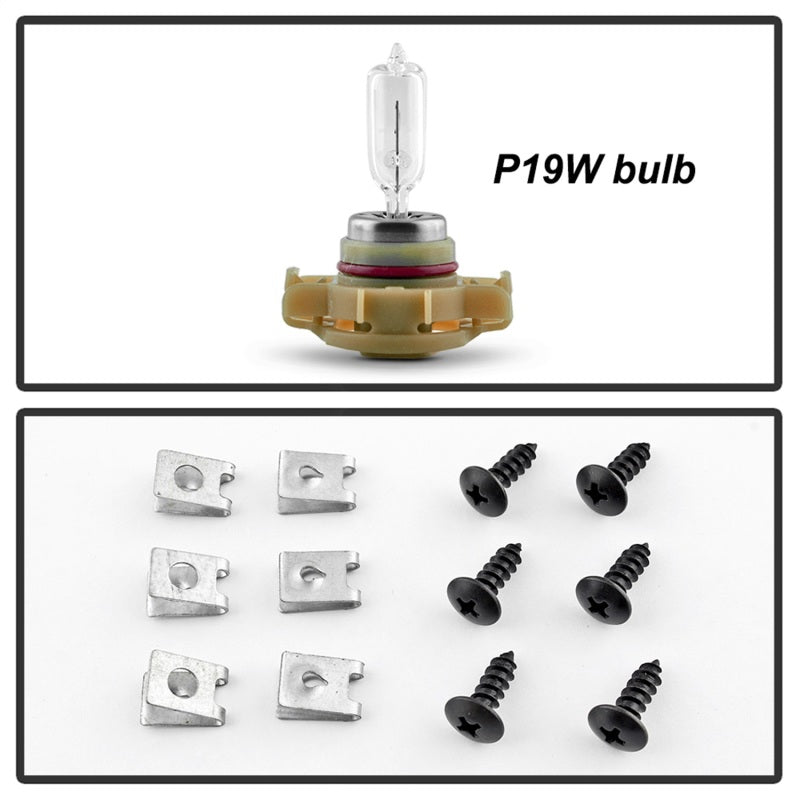 Spyder 17-19 Chevrolet Trax OEM Fog Lights w/Switch - Clear (FL-CTRAX17-C) 9044243