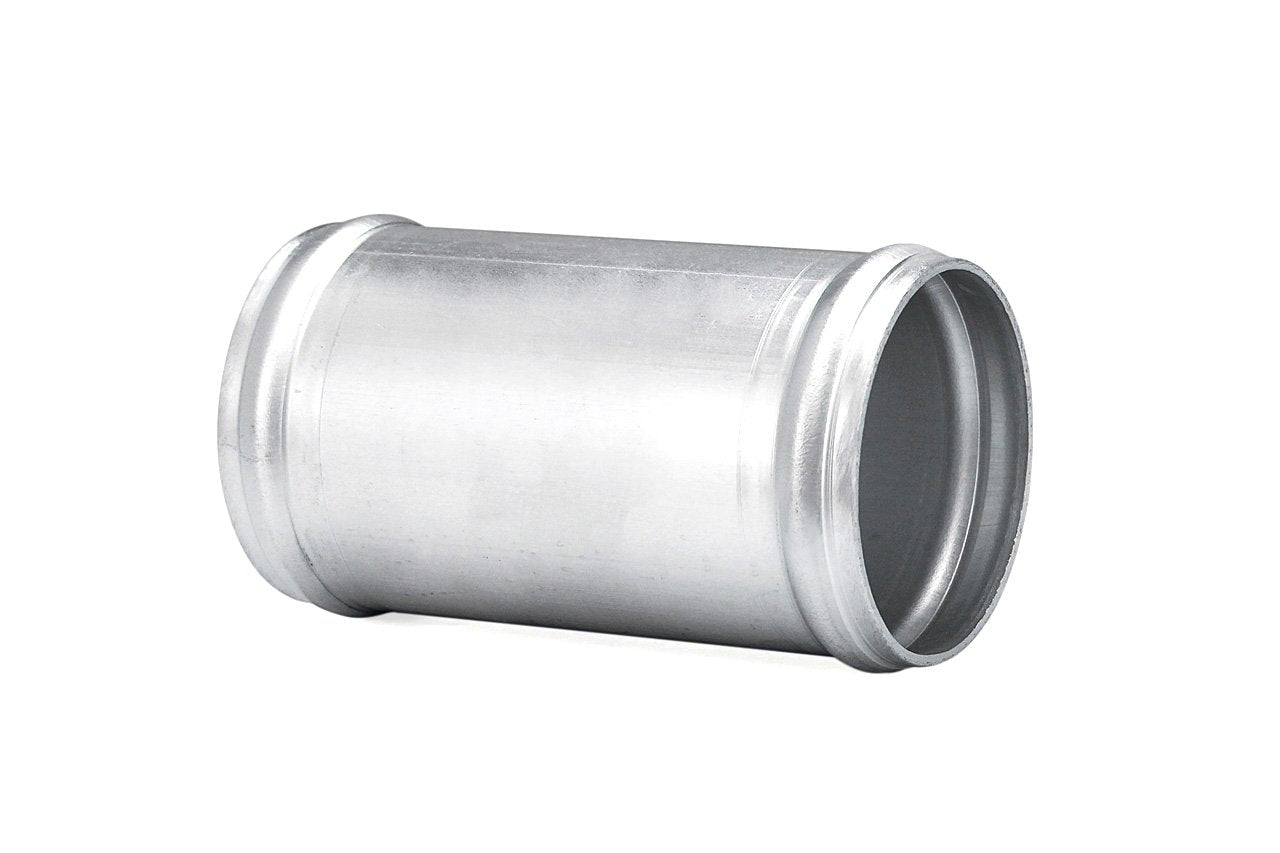 HPS Performance Products HPS 6061 Aluminum Joiner Tube Piping Hose Connector with Bead Roll