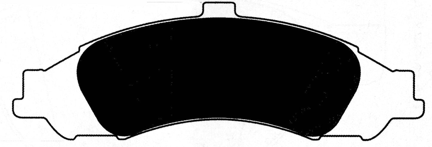 Porterfield Brake Pads for 2004 PONTIAC GTO