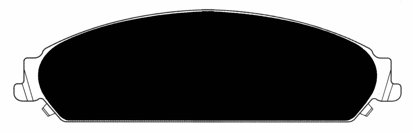 Porterfield Brake Pads for 2007 DODGE CHARGER SXT Vented R/Discs