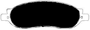 Porterfield Brake Pads for 2006 FORD F250 3/4 Ton 4WD Rear Discs 7 Lug