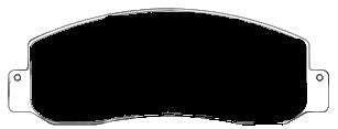 Porterfield Brake Pads for 2009 FORD F350 1 Ton 4WD SRW