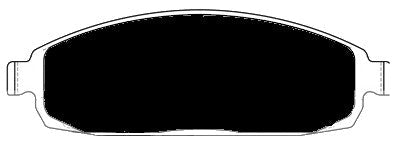 Porterfield Brake Pads for 2009 JEEP COMMANDER