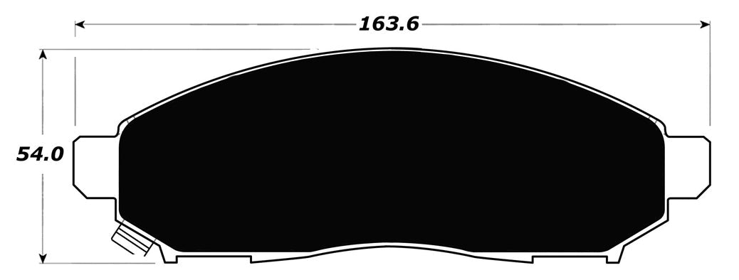 Porterfield Brake Pads for 2012 NISSAN XTERRA