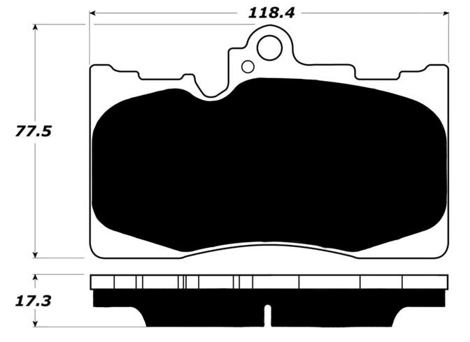 Porterfield Brake Pads for 2014 LEXUS GS 350