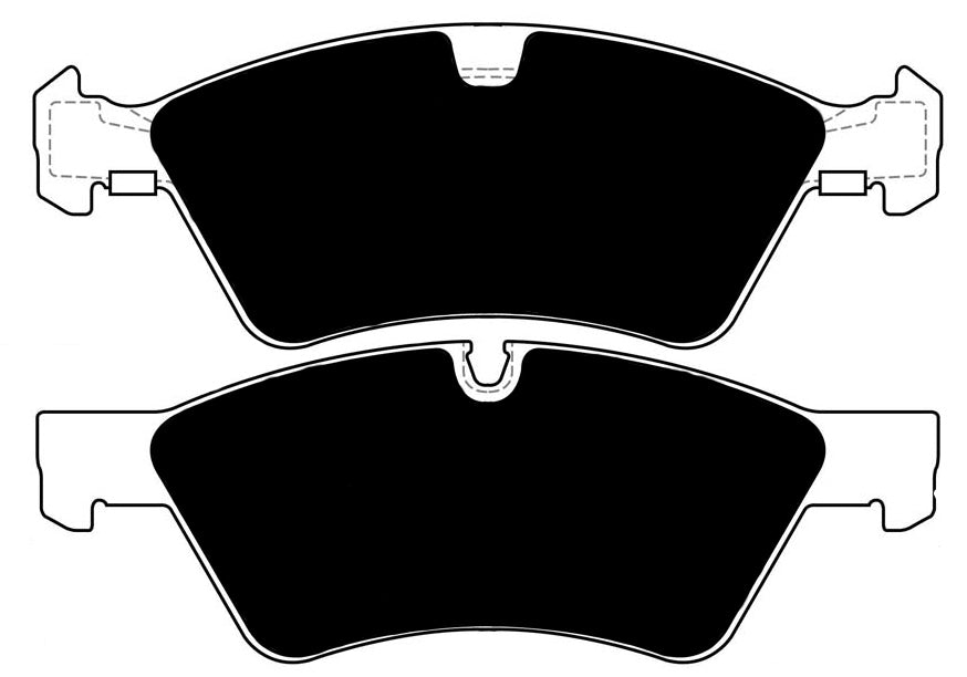 Porterfield Brake Pads for 2008 MERCEDES-BENZ R350 330mm Front Discs