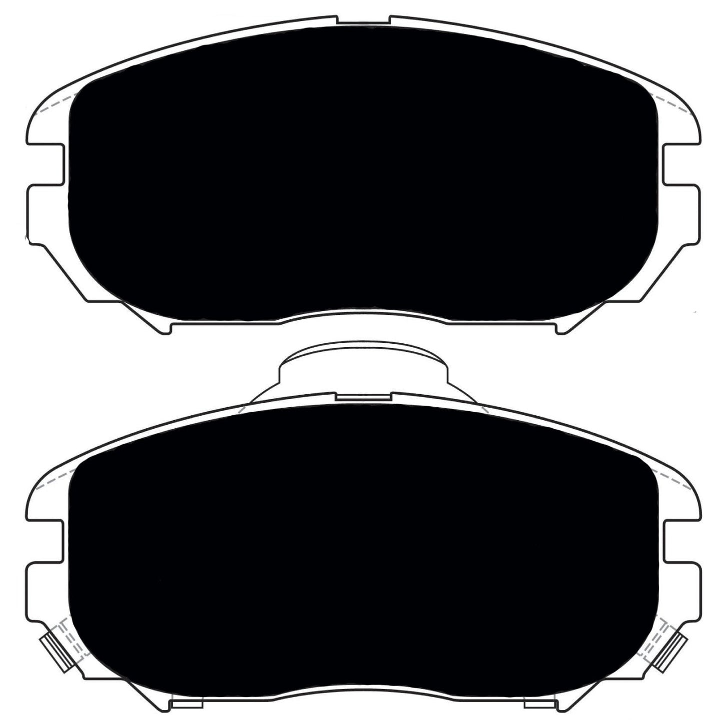 Porterfield Brake Pads for 2015 CADILLAC ELR