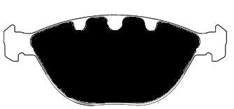 Porterfield Brake Pads for 2010 BMW M5 - w/Iron Discs
