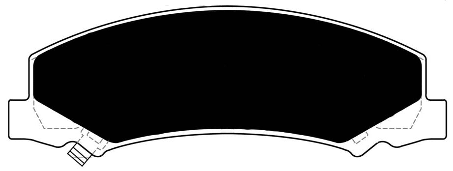 Porterfield Brake Pads for 2012 CHEVROLET IMPALA Police