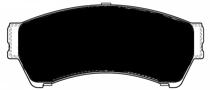 Porterfield Brake Pads for 2012 LINCOLN MK Z