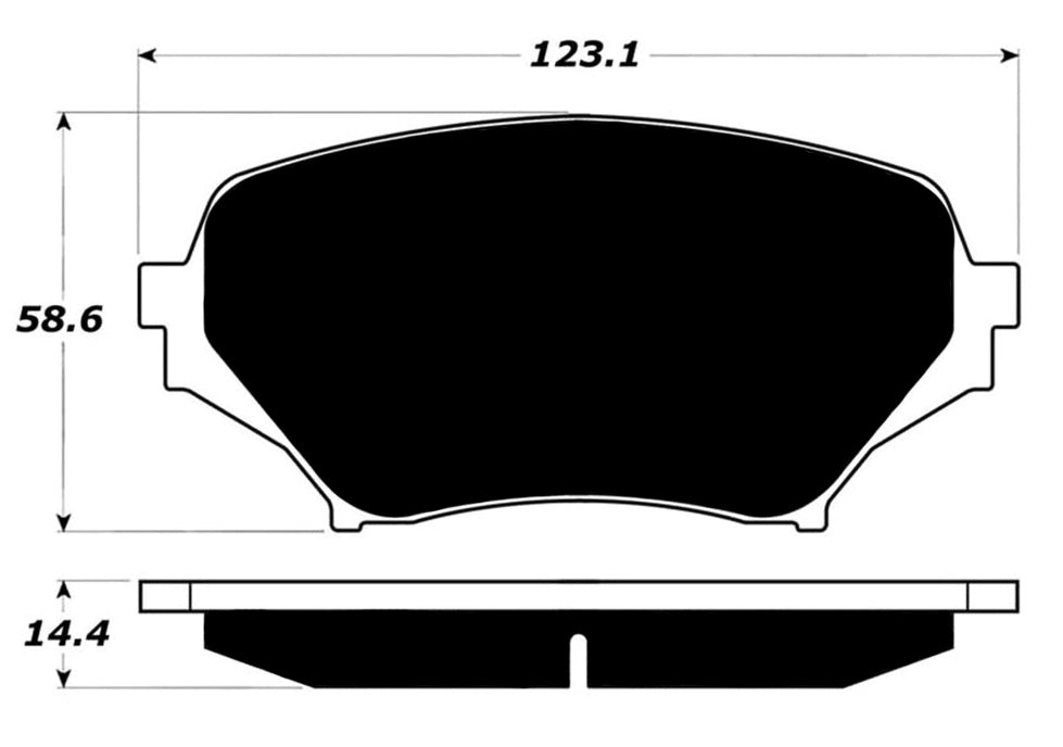 Porterfield Brake Pads for 2011 MAZDA MX-5 MIATA