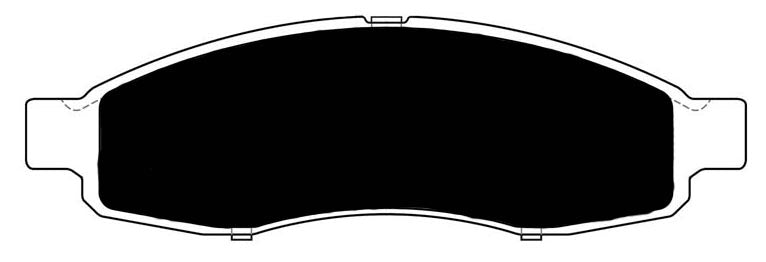 Porterfield Brake Pads for 2005 NISSAN TITAN