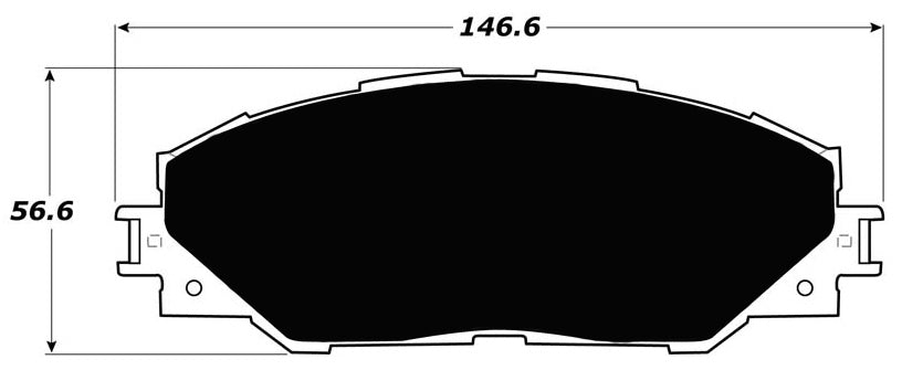 Porterfield Brake Pads for 2013 SCION tC