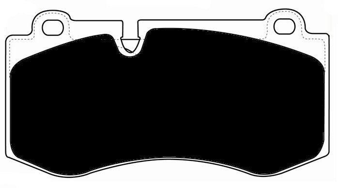 Porterfield Brake Pads for 2012 MERCEDES-BENZ SL550 w/ AMG Sport Pkg