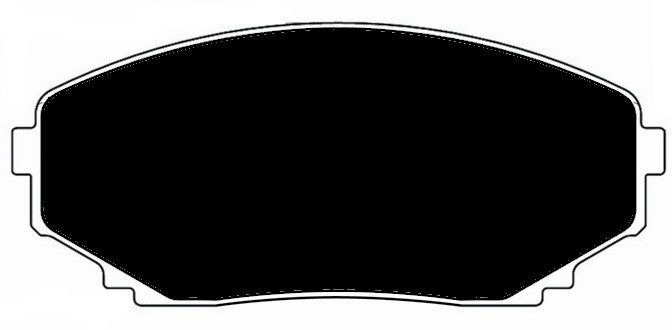 Porterfield Brake Pads for 2012 LINCOLN MK X