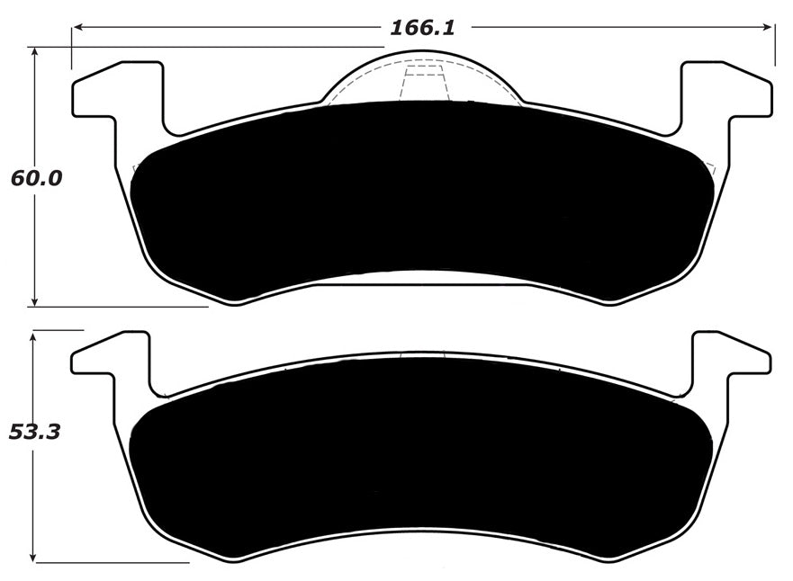 Porterfield Brake Pads for 2014 FORD EXPEDITION