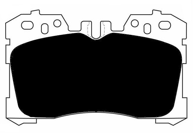 Porterfield Brake Pads for 2012 LEXUS LS 600h L