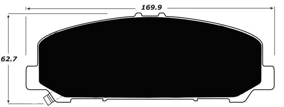 Porterfield Brake Pads for 2010 NISSAN ARMADA