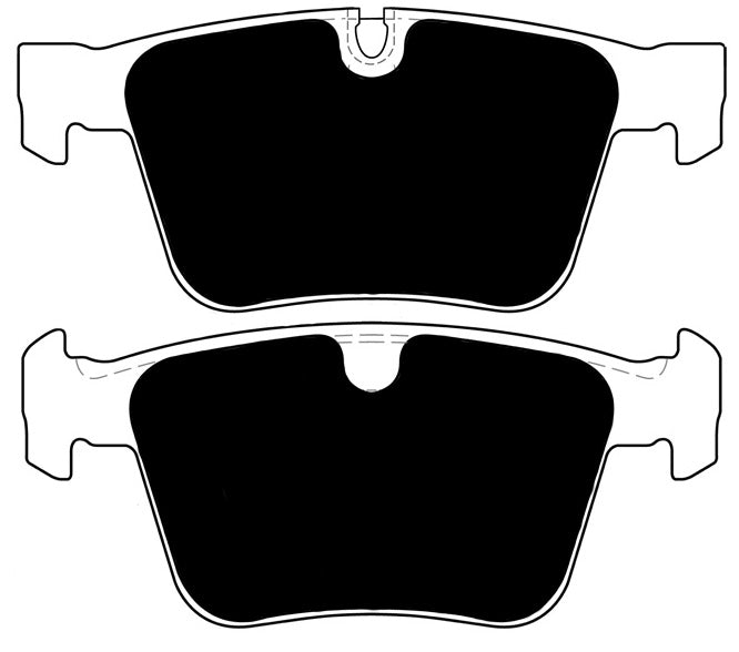Porterfield Brake Pads for 2011 MERCEDES-BENZ S63 AMG - w/Iron Discs