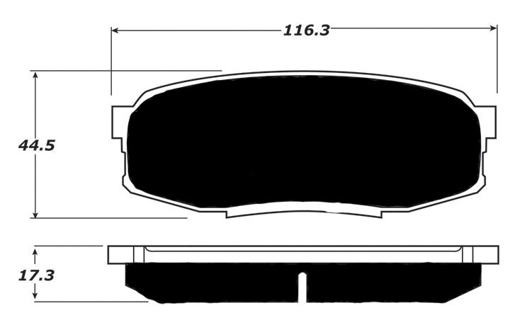 Porterfield Brake Pads for 2017 TOYOTA LANDCRUISER