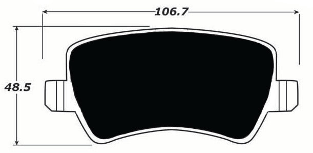 Porterfield Brake Pads for 2012 VOLVO S60 w/300mm Front DISC