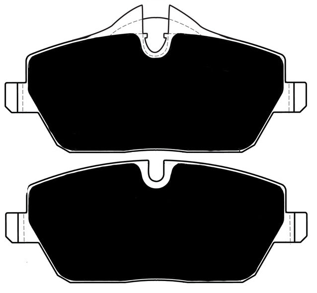 Porterfield Brake Pads for 2014 BMW i3