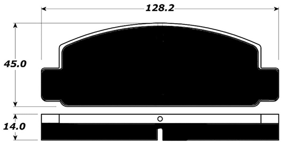 Porterfield Brake Pads for 1990 MAZDA RX 7 w/Solid Rear Disc
