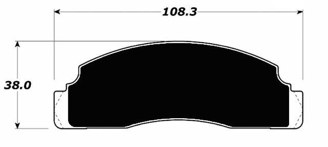 Porterfield Brake Pads for 1977 FORD FIESTA