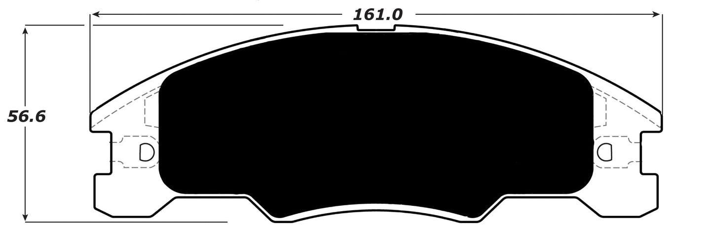 Porterfield Brake Pads for 2008 FORD FOCUS