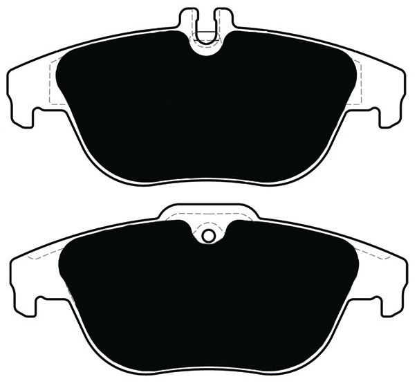 Porterfield Brake Pads for 2011 MERCEDES-BENZ E550 Coupe