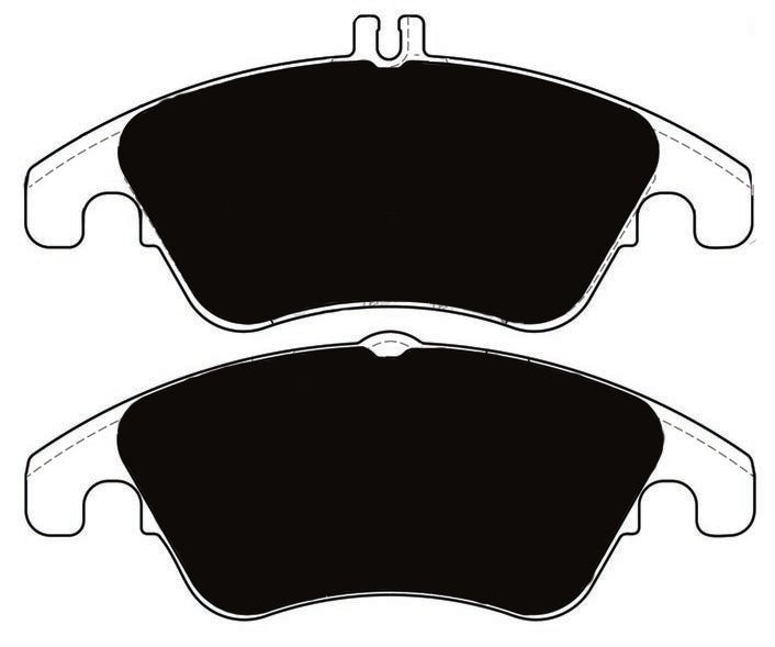 Porterfield Brake Pads for 2009 MERCEDES-BENZ C350