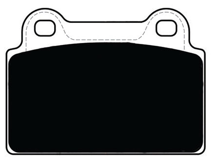 Porterfield Brake Pads for 2012 MITSUBISHI Lancer Evolution AWD