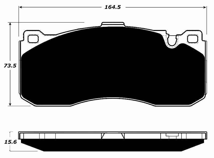 Porterfield Brake Pads for 2013 BMW 135i