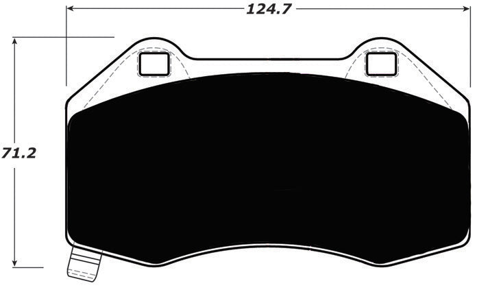Porterfield Brake Pads for 2019 FIAT Spider w/Brembo