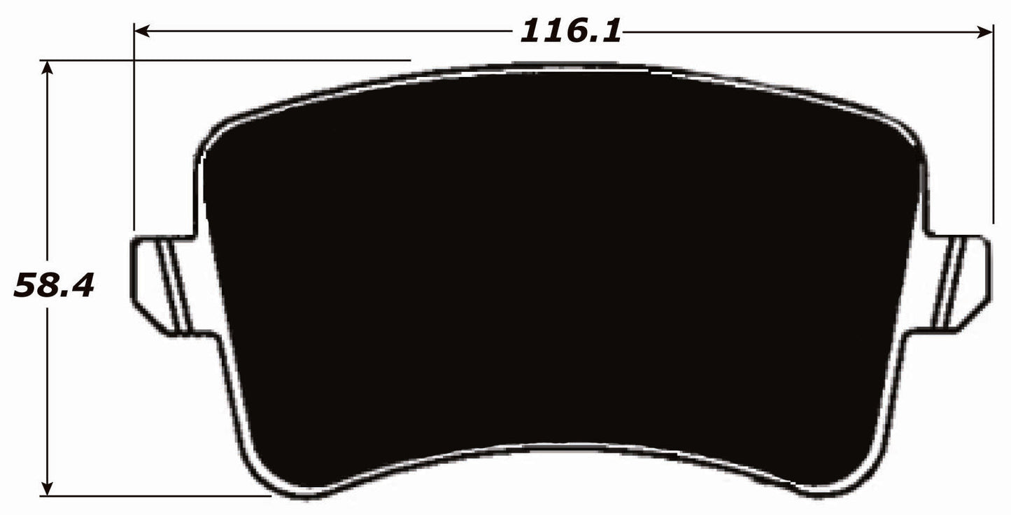Porterfield Brake Pads for 2015 AUDI SQ5